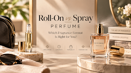 Roll-On vs Spray Perfume