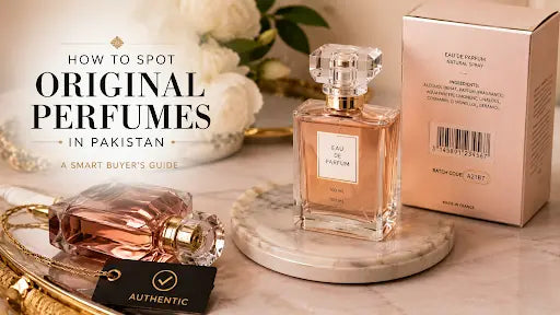 Spot Original Perfumes in Pakistan