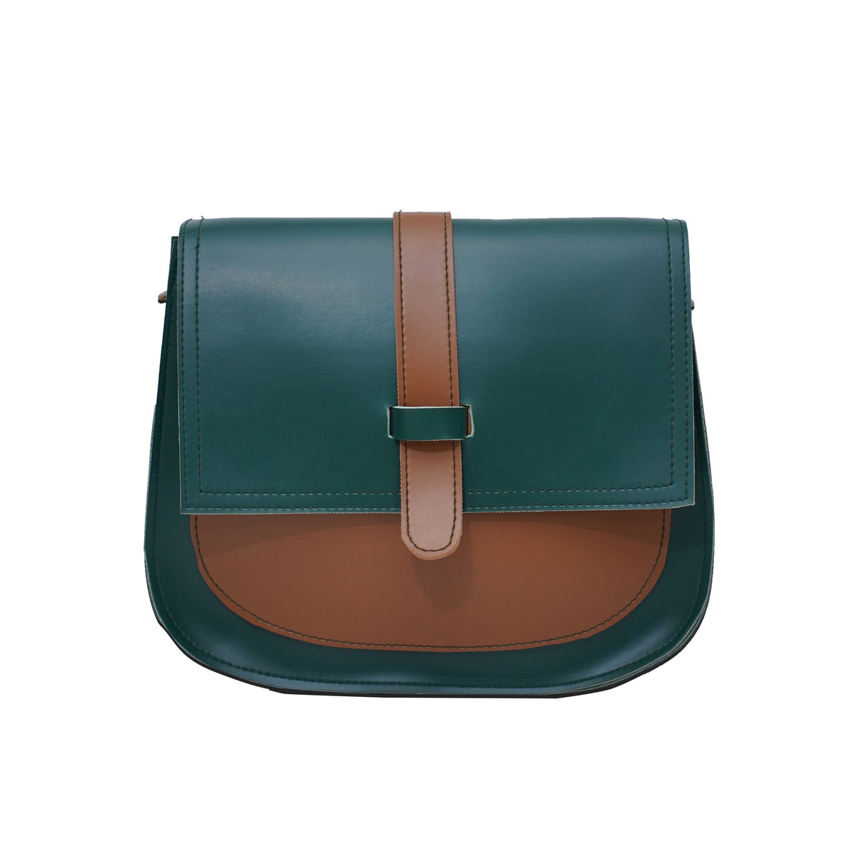 Saddle Bag Green/Brown IOTAMAX